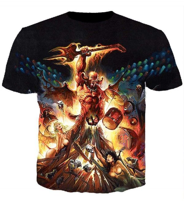 Manowar Heavy Metal Band Hoodies - Pullover Black Hoodie