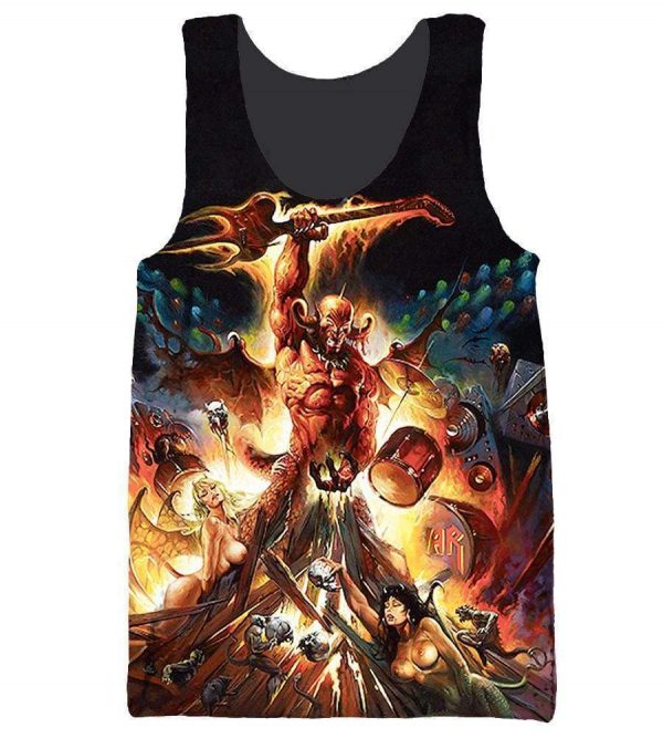 Manowar Heavy Metal Band Hoodies - Pullover Black Hoodie