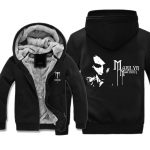 Marilyn Manson Jackets - Solid Color Marilyn Manson Fleece Jacket