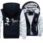 Marilyn Manson Jackets - Solid Color Marilyn Manson Fleece Jacket