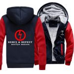 Marilyn Manson Jackets - Solid Color Marilyn Manson REMIX REPENT Super Cool Fleece Jacket