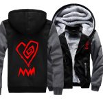 Marilyn Manson Jackets - Solid Color Marilyn Manson Rock Band Red Icon Super Cool Fleece Jacket