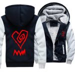Marilyn Manson Jackets - Solid Color Marilyn Manson Rock Band Red Icon Super Cool Fleece Jacket