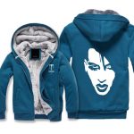Marilyn Manson Jackets - Solid Color Marilyn Manson Super Cool Fleece Jacket