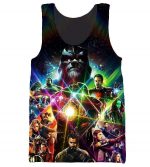 Marvel Heroes Infinity War Hoodies - Pullover Black 3D Hoodie