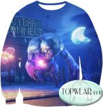 Mass Effect Hoodie - 3D Print Hooded Pullover Sweatshirt