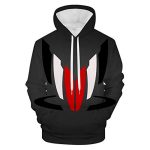 Mass Effect Hoodie - 3D Print Hooded Pullover Sweatshirt