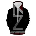 Mass Effect Hoodie - 3D Print Long Sleeve Hooded Jumper