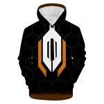 Mass Effect Hoodie - 3D Print Long Sleeve Hooded Jumper