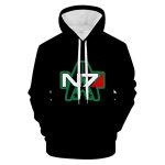 Mass Effect Hoodie - N7 3D Print Hooded Pullover Sweatshirt