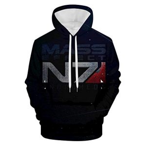 Mass Effect Hoodie - N7 3D Print Long Sleeve Hooded Jumper