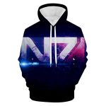 Mass Effect Hoodie - N7 3D Print Long Sleeve Hooded Jumper