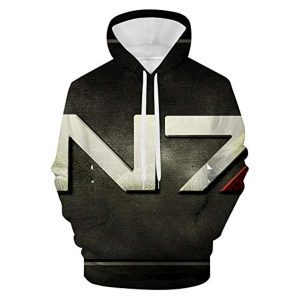 Mass Effect Hoodie - N7 3D Print Long Sleeve Hooded Jumper