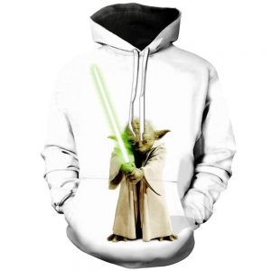 Master Yoda | Star Wars 3D Printed Hoodie