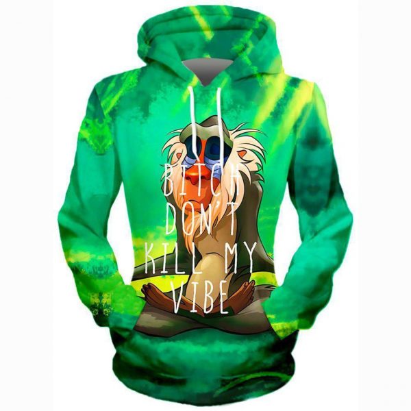 Meditating Rafiki Hoodie
