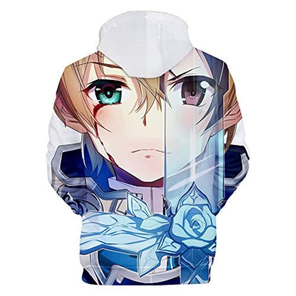 Men's Sweatshirt Hoodie 3D Sword Art Online Sportswear