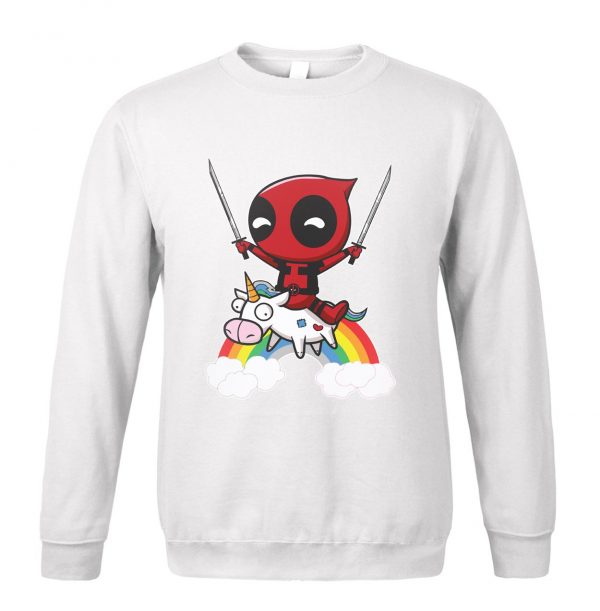 Men's Sweatshirts - Men's Sweatshirt Series Deadpool Icon Fleece Sweatshirt