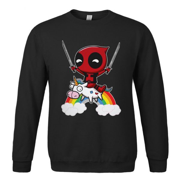 Men's Sweatshirts - Men's Sweatshirt Series Deadpool Icon Fleece Sweatshirt