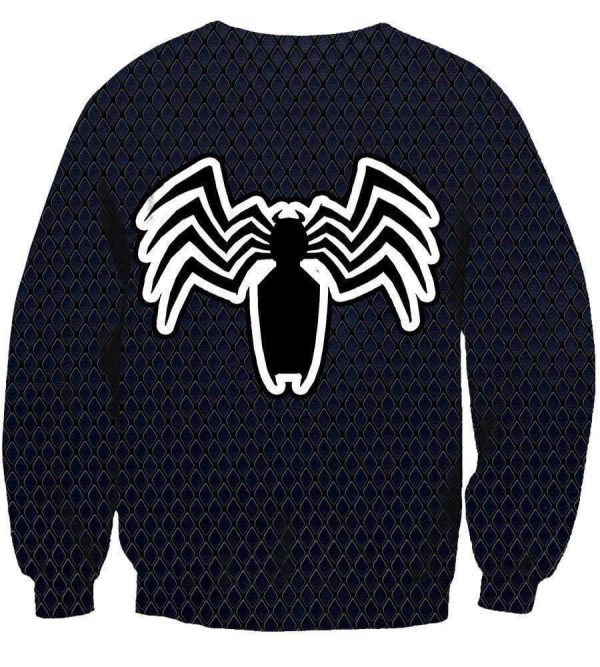 Men's Sweatshirts - Men's Sweatshirt Series DON'T TRUST ANYONE Black Icon Fleece Sweatshirt