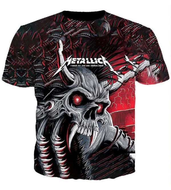 Metallica Hoodies - Pullover Black Hoodie