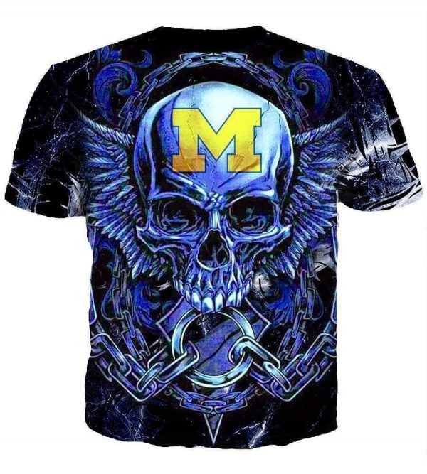 Michigan Wolverines Hoodies - Pullover Black Hoodie