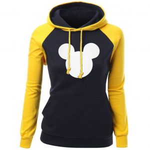 Mickey Mouse Hoodies - Mickey Mouse Hoodie Series Mickey Mouse Women Super Cute Fleece Hoodie