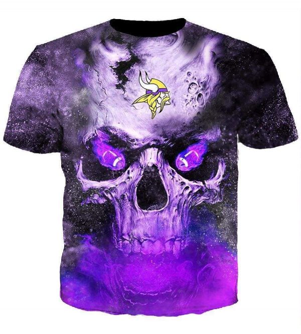 Minnesota Vikings Hoodies - Pullover Purple Hoodie