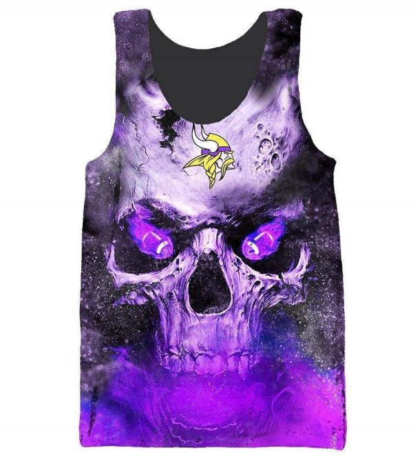 Minnesota Vikings Hoodies - Pullover Purple Hoodie