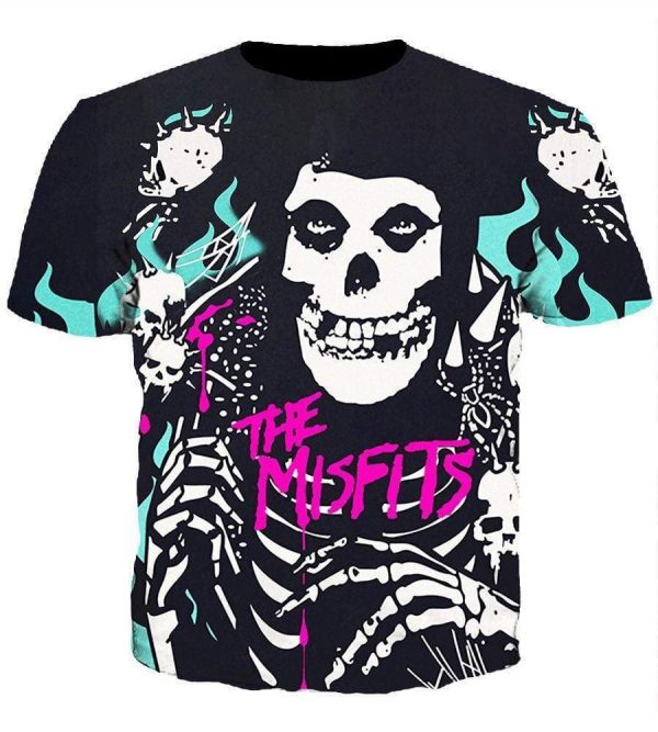 Misfits Hoodies - Pullover Black Hoodie