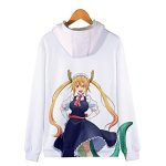 Miss Kobayashi's Dragon Maid Hoodie - Tohru 3D Casual Zipper Jacket