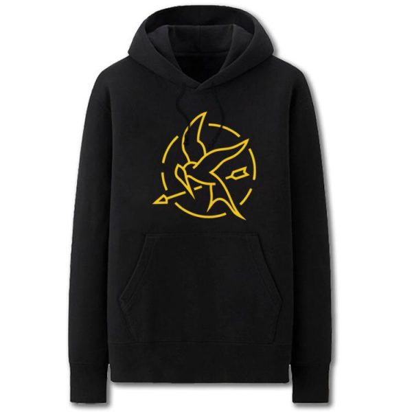 Mockingjay Hoodies - Solid Color The Hunger Games: Mockingjay Fleece Hoodie