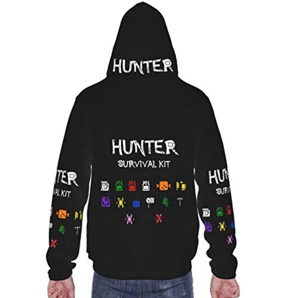 Monster Hunter Jacket - Teen Full Zipper Hooded Jacket