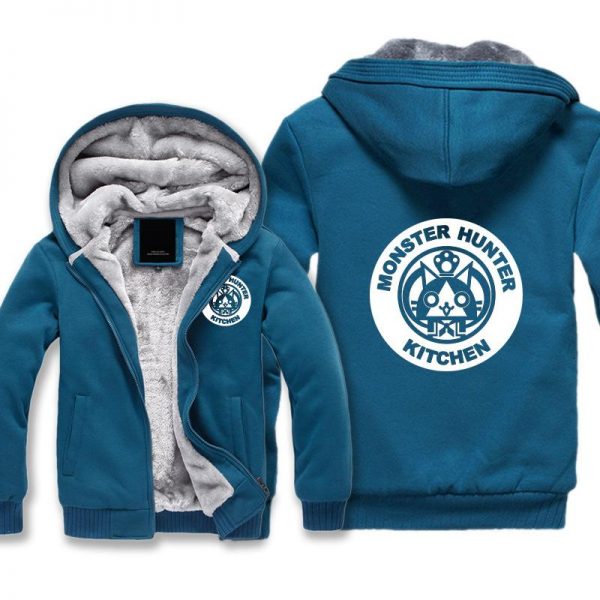 Monster Hunter Jackets - Solid Color Monster Hunter Airou Icon Super Cute Fleece Jacket