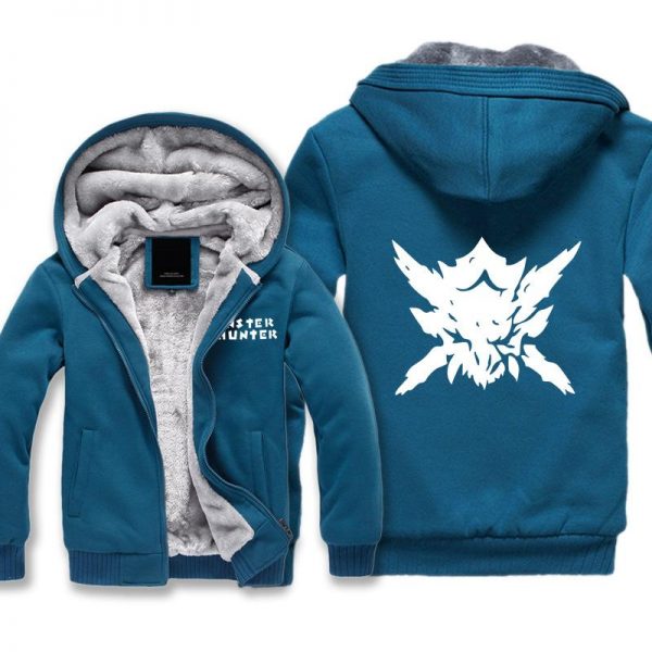 Monster Hunter Jackets - Solid Color Monster Hunter Rathian Icon Super Cool Fleece Jacket
