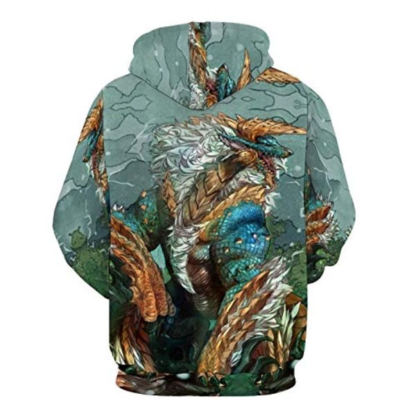 Monster Hunter World Hoodies - 3D Print Casual Pullover