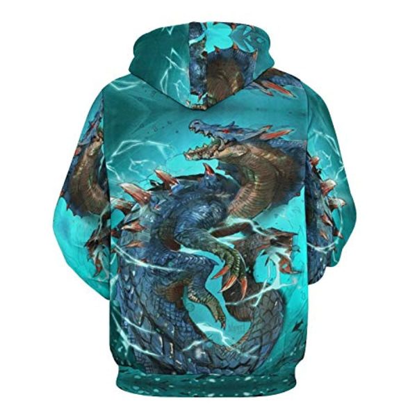 Monster Hunter World Hoodies - 3D Print Casual Pullover