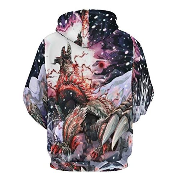 Monster Hunter World Hoodies - 3D Print Casual Pullover
