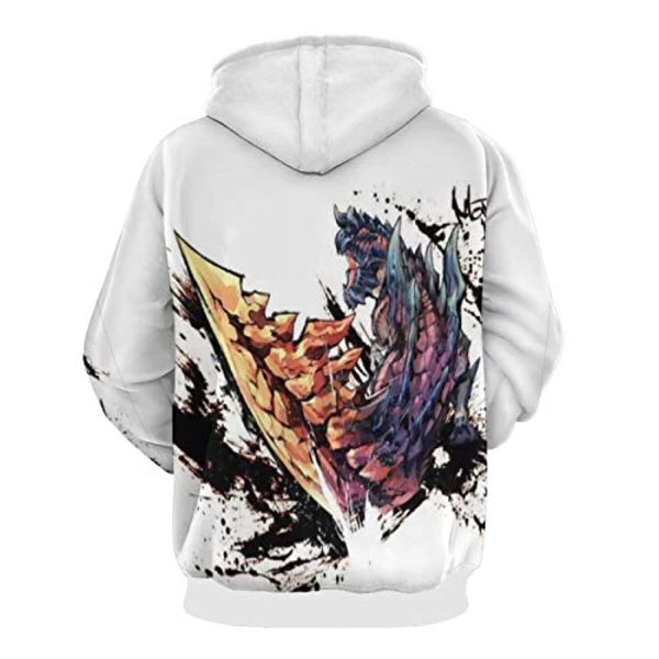 Monster Hunter World Hoodies - 3D Print Casual Pullover