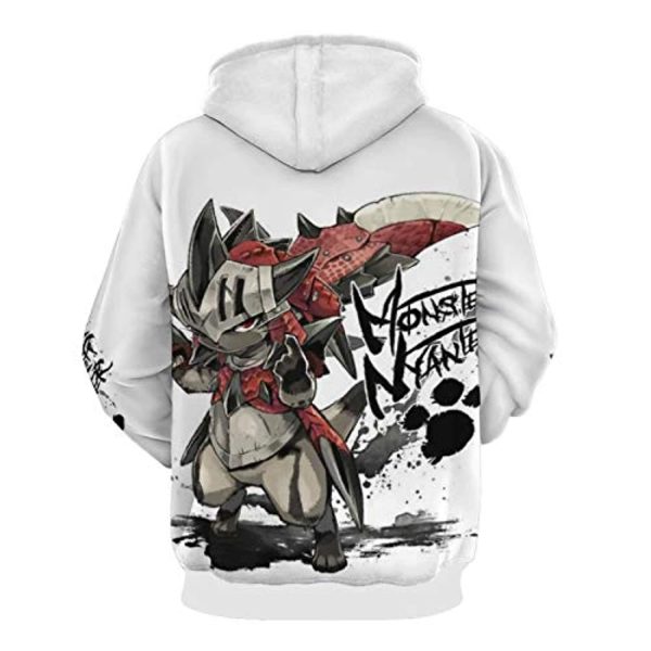 Monster Hunter World Hoodies - 3D Print Casual Pullover