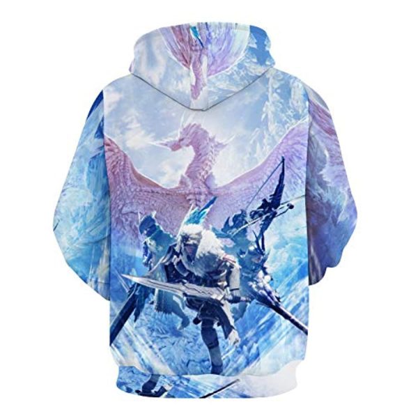 Monster Hunter World Hoodies - 3D Print Casual Pullover