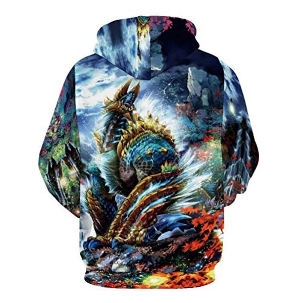 Monster Hunter World Hoodies - 3D Print Casual Pullover
