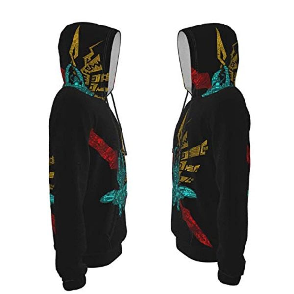 Monster Hunter World Hoodies -  3D Print Pullover Hooded Sweatshirt For Teens