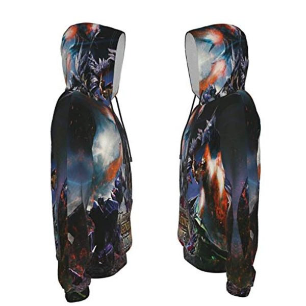 Monster Hunter World Hoodies -  3D Print Pullover Hooded Sweatshirt For Teens