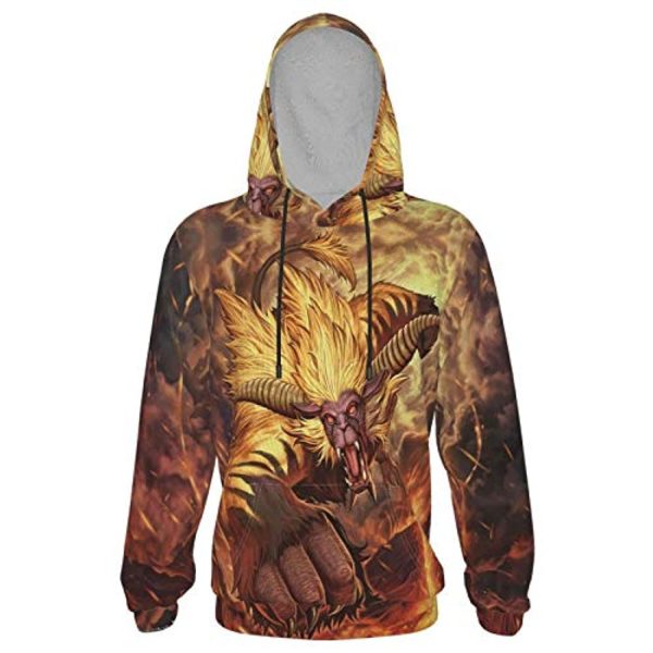 Monster Hunter World Hoodies -  3D Print Pullover Hooded Sweatshirt For Teens