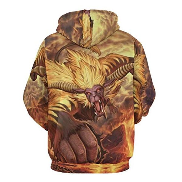 Monster Hunter World Hoodies - Rajang 3D Print Casual Pullover