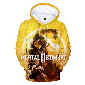 Mortal Kombat 11 3D Printed Men Hoodie