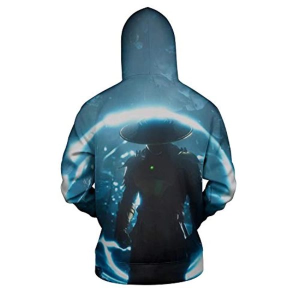 Mortal Kombat Hoodie - Raiden Unisex 3D Full Print Funny Pullover Hoodie