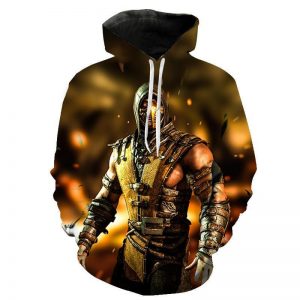 Mortal Kombat Hoodies - Game Streetwear 3D Print Pullover