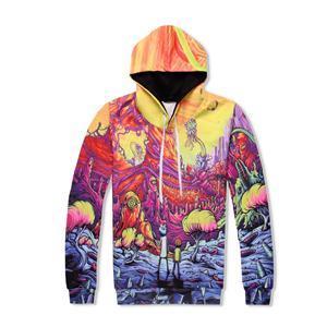 Morty 3d print hoodie