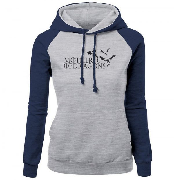 Mother of Dragon Hoodies - Mother of Dragon Hoodie Series Super Cool Women Fleece Hoodie